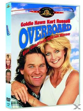 DVD-Cover des Films 'Overboard' mit Goldie Hawn und Kurt Russell.