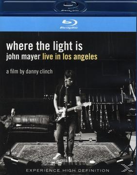 John Mayer - WHERE LIGHT LOS (Blu-ray) IS THE LIVE - - JOHN ANGELE MAYER IN