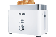 GRAEF TO 61 Toaster Weiß (1000 Watt, Schlitze: 2)