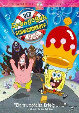 SpongeBob Schwammkopf Film DVD-Cover. Enthält mehrere Zeichentrickfiguren.