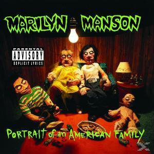 Albumcover mit puppenartigen Figuren. Einer mit gelbem Hemd, andere mit weißen Hemden. Der Text "Marilyn Manson" steht oben.