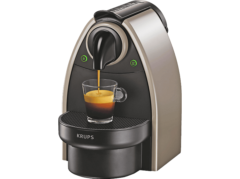 Cafetera de cápsulas Nespresso - Krups XN2140 P4 Essenza Arena, Presión de  19 bares, Automática