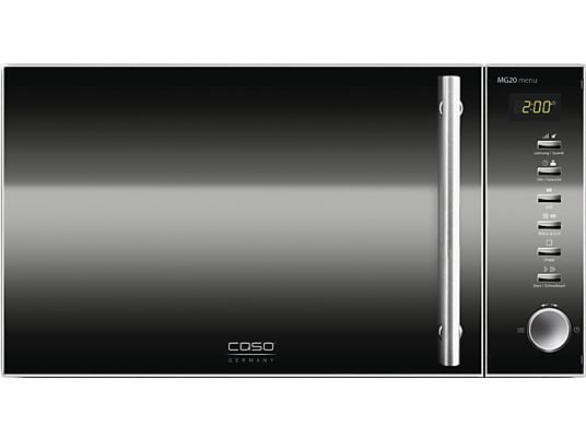 CASO MG20 Menu - Micro-ondes avec grill (Acier inoxydable)