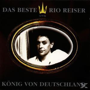 Porträt eines Mannes in einem ovalen Rahmen. Der Titel lautet 'Das Beste von Rio Reiser'.