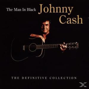 Albumcover von Johnny Cash. Schwarz-Weiß-Porträt.