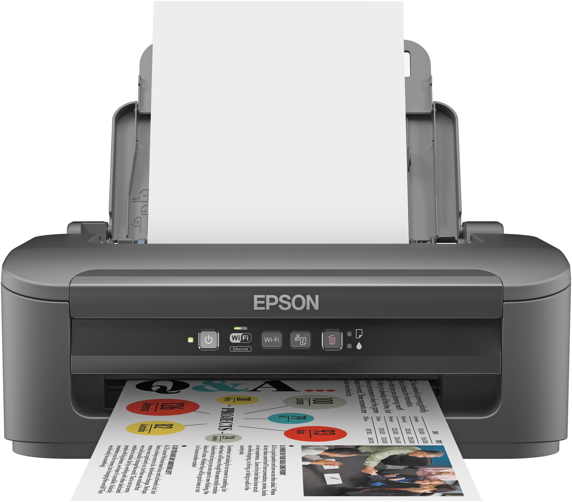 Epson Workforce Wf2010w impresora wifi inyección de tinta con