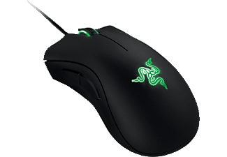 RAZER DeathAdder Essential - Souris de jeu, Filaire, Optique avec diodes laser, 6.400 dpi, Noir