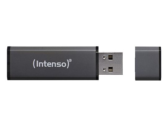 INTENSO Alu Line - clé USB  (16 GB, Anthracite)
