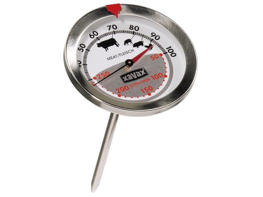 XAVAX 111018 MECHANICAL MEAT&OVEN THERMOMETER - Fleisch- und Ofenthermometer