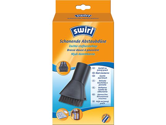 SWIRL Brosse douce à poussière - Tuyau pour aspirateur (Noir)