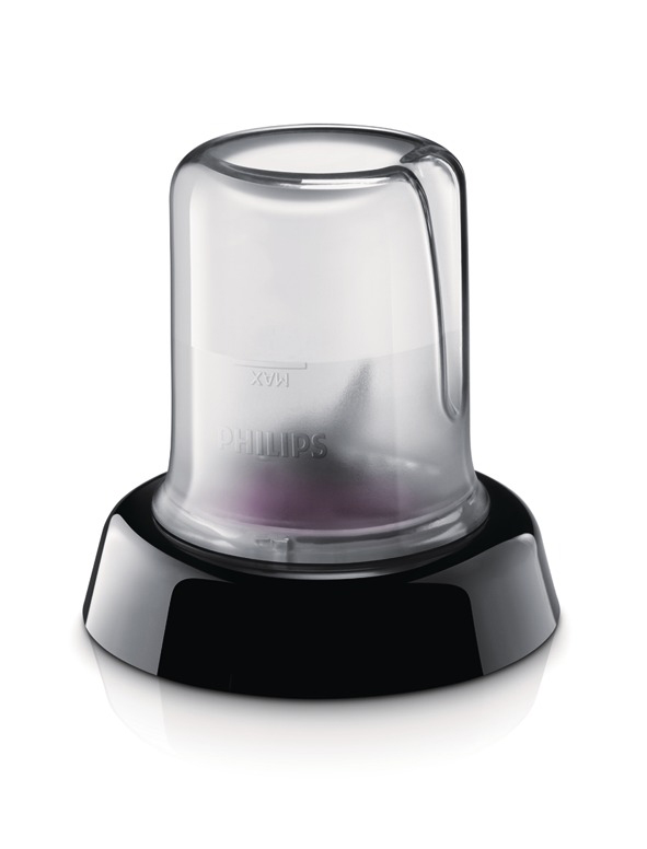 PHILIPS HR7762/90 Kompaktküchenmaschine Schwarz (Rührschüsselkapazität: 2 l, 750 Watt)