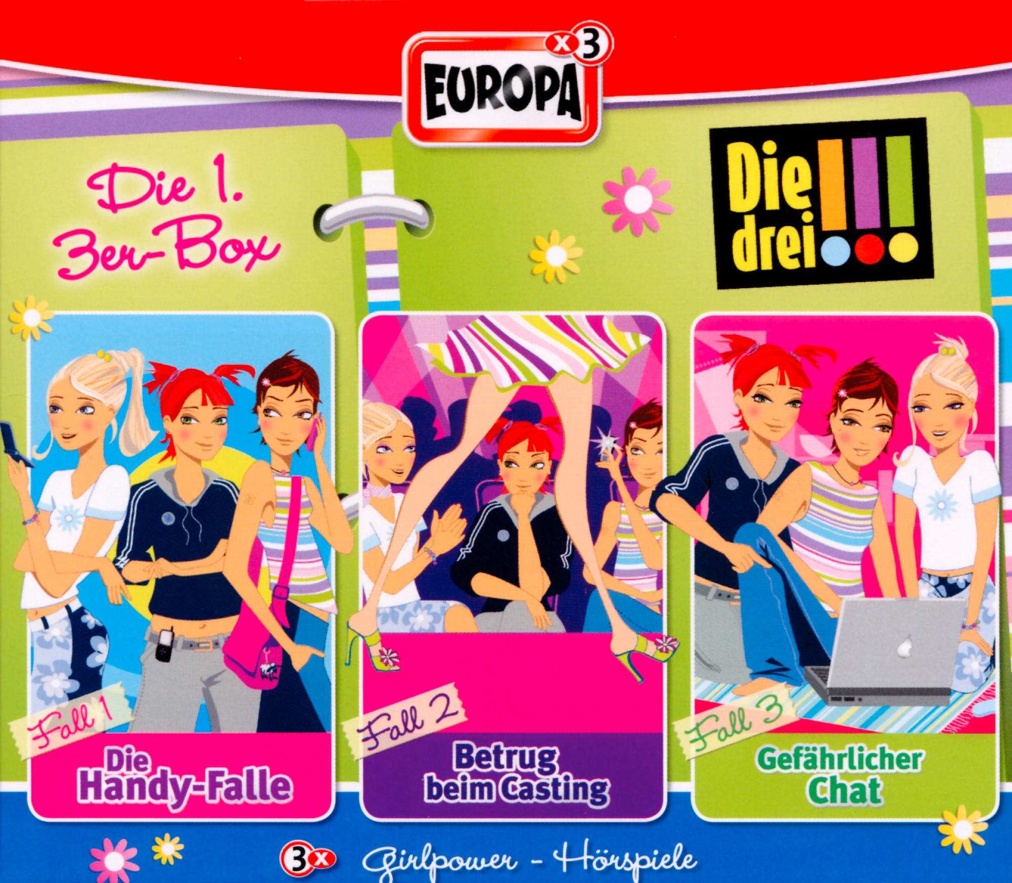 Albumcover: Drei Mädchen und drei Geschichten von Die Drei !!!