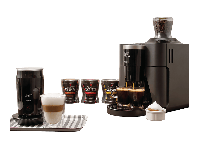 Philips CA 6500/60 Senseo Milk Twister Milchaufschäumer (Schwarz, 500 Watt, 0,12 l) — Foto 3 von 5