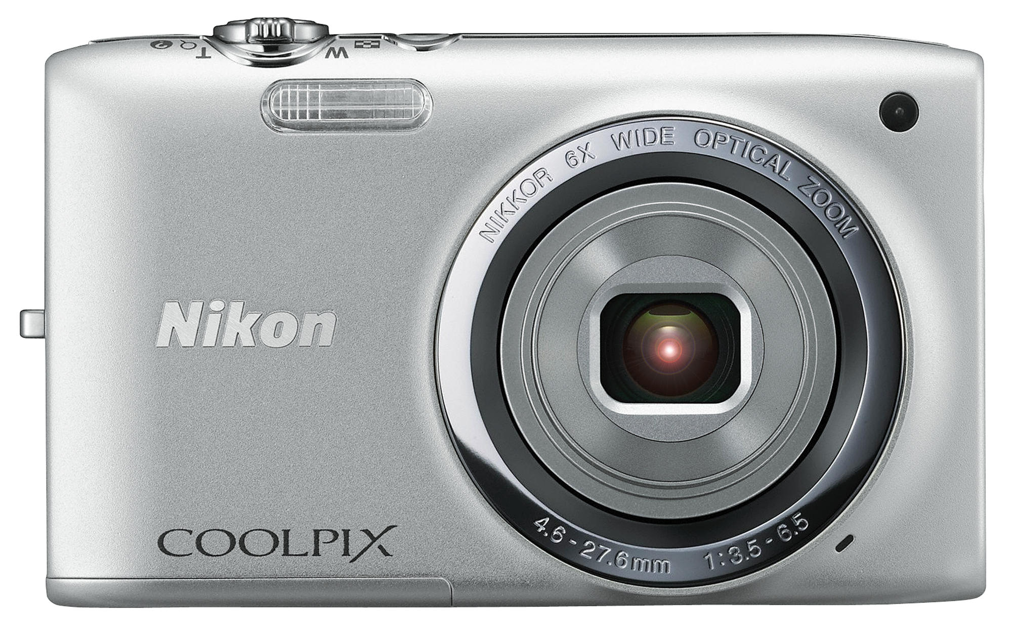 Cámara - Nikon Coolpix S2700 Gris, LCD 2.7 pulgadas, 16 Megapíxeles