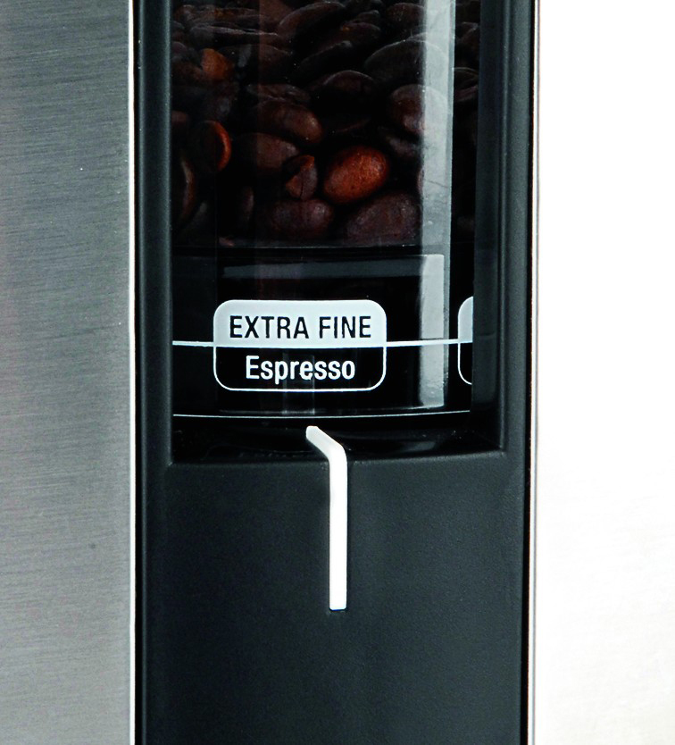 GASTROBACK Design Advanced 130 Kegelmahlwerk Watt, Kaffeemühle Schwarz 42602