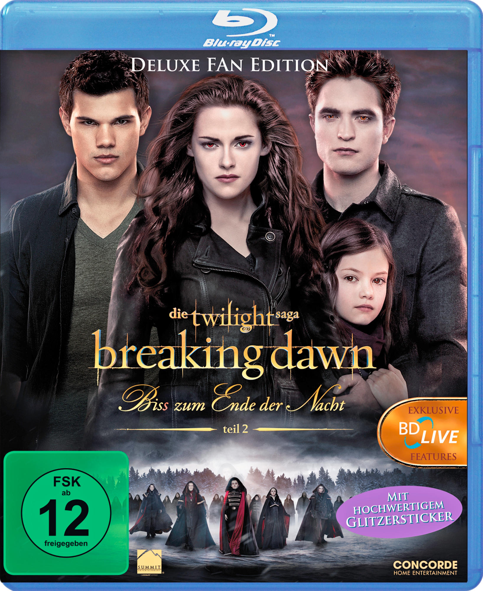 Blu-ray - Nacht Bis(s) zum Dawn Breaking 2 Twilight der - – Ende Teil