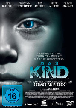 DVD-Cover für 'Das Kind', mit einem Auge und dem Titel auf Deutsch.