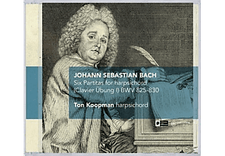 Ton Koopman - Six Partitas For Harpsichord (Clavier Übung I)  - (CD)