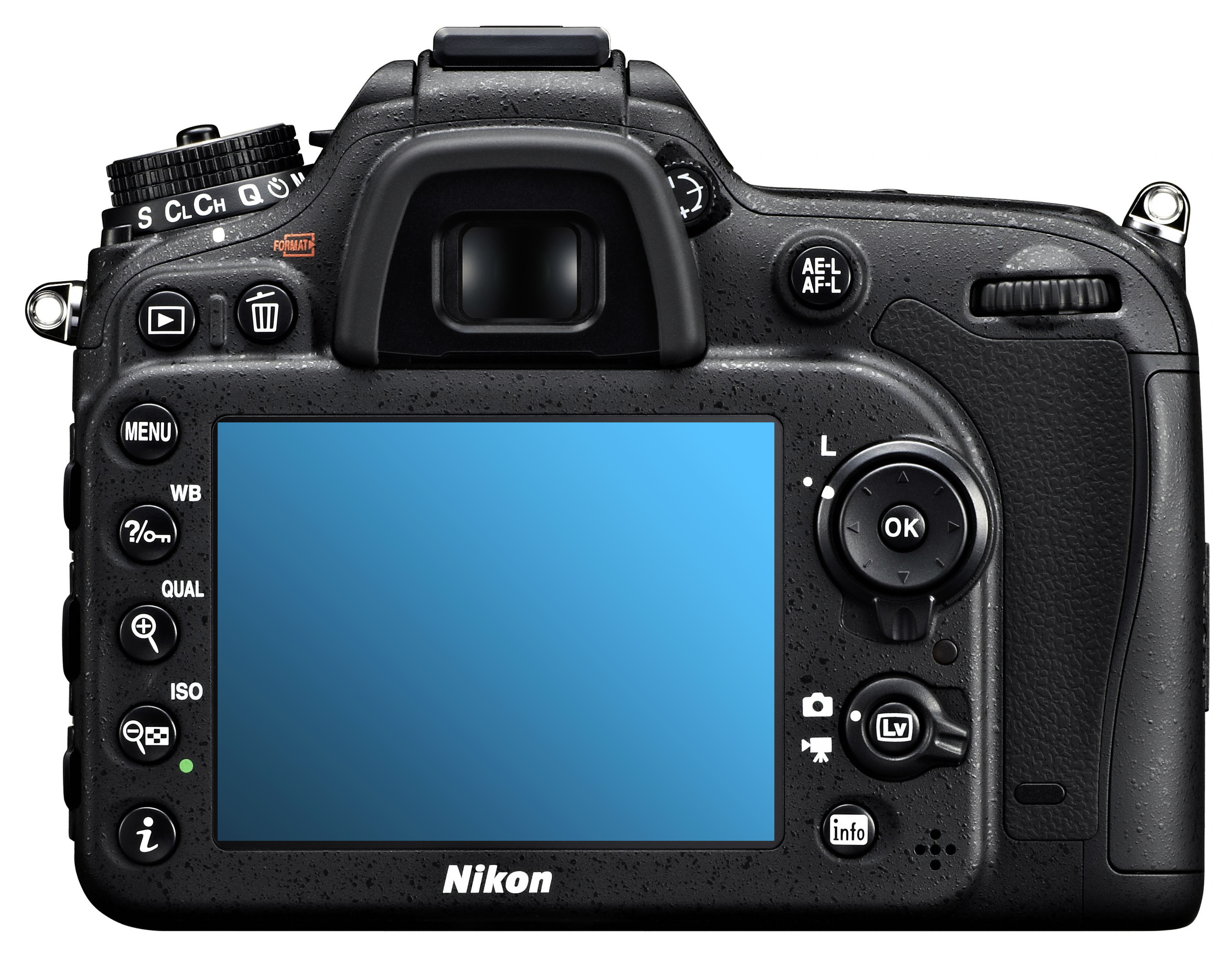 NIKON D7100 Gehäuse Spiegelreflexkamera, 24,1 Megapixel, Schwarz
