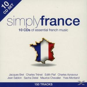 VARIOUS - Simply France  - (CD)