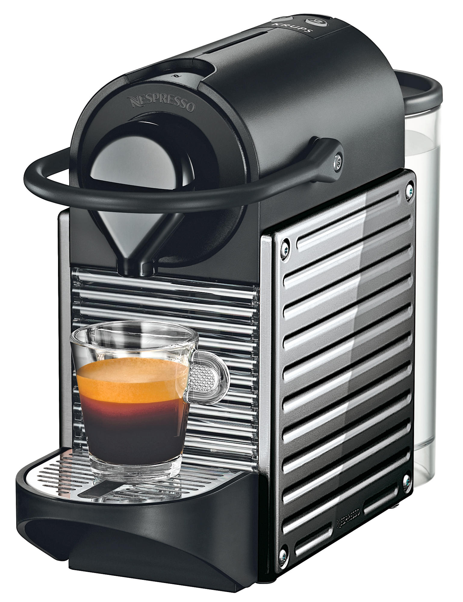 Cafetera de cápsulas Nespresso - Krups XN300DP4 PIXIE Presión de 19 bares, Automática