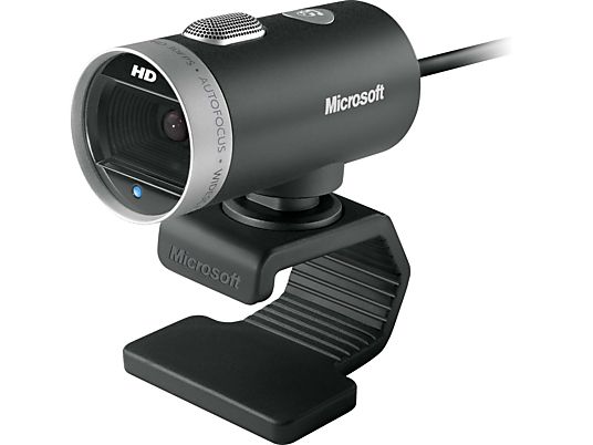 MICROSOFT LifeCam Cinema - Webcam (Nero/Argento)
