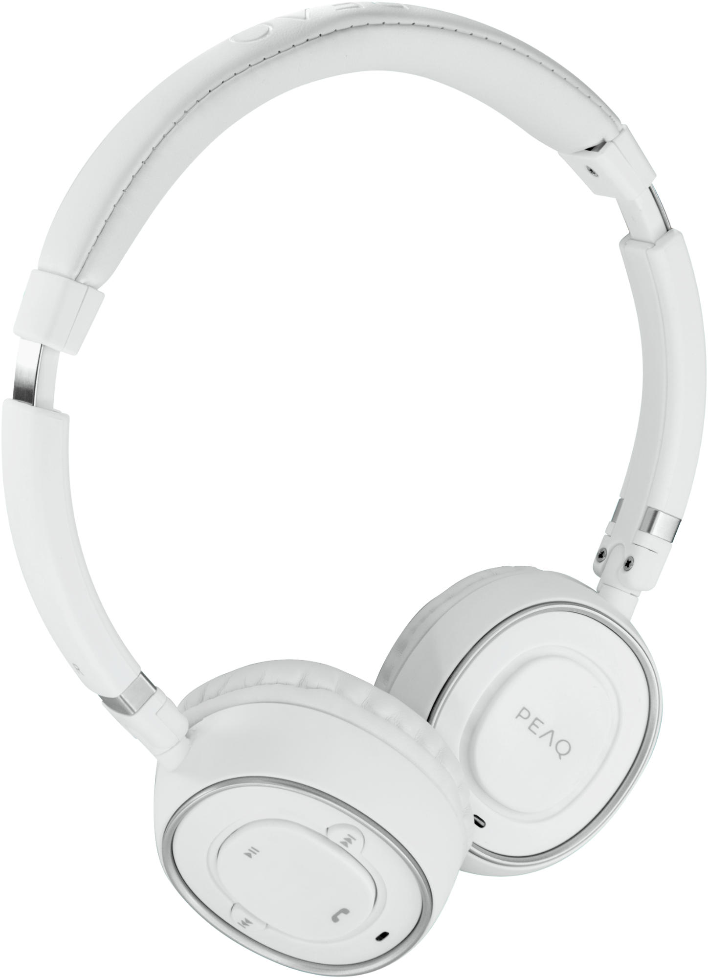 PEAQ PHP350, On-ear Headset Bluetooth Weiß