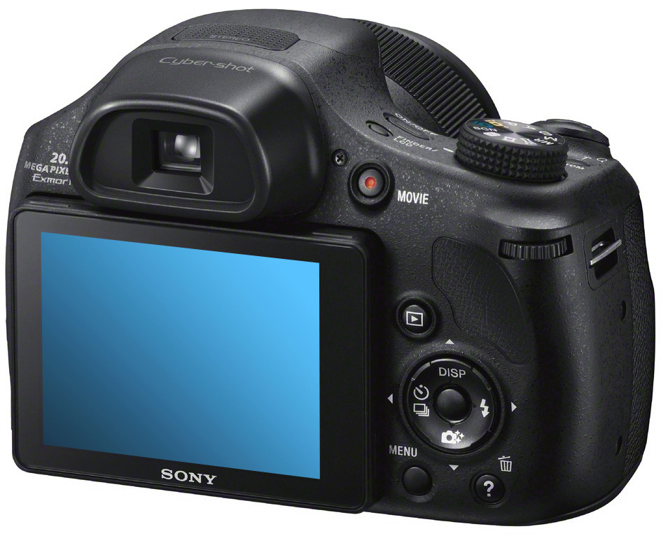 SONY DSC-HX 300 Kompaktkamera Schwarz, 50x opt. Zoom, TFT-LCD