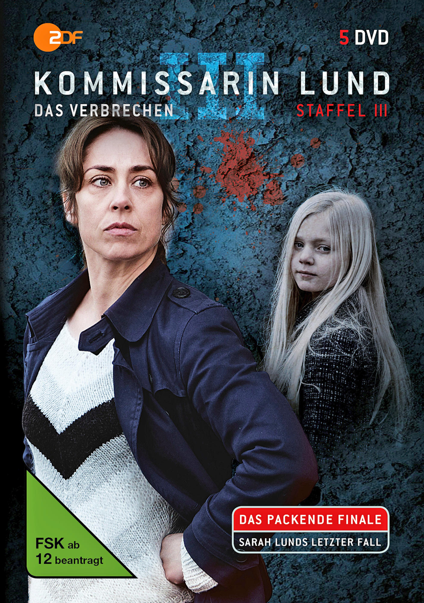 DVD-Cover mit einer Frau und einem Kind. Der Hintergrund ist eine dunkle, bedrohliche Szene.