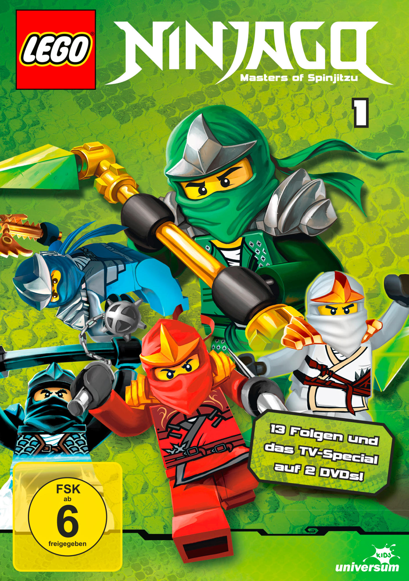 Lego Ninjago: Master of Spinjitzu - 1 DVD