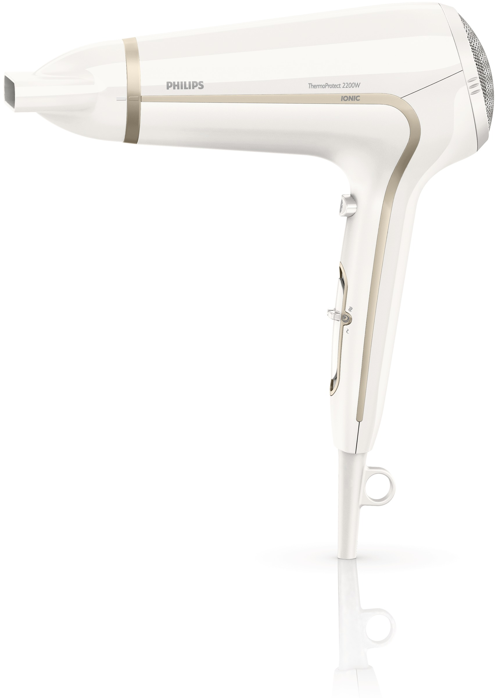 PHILIPS HP8232/00 ThermoProtect Ionic Haartrockner Weiß (2200 Watt)