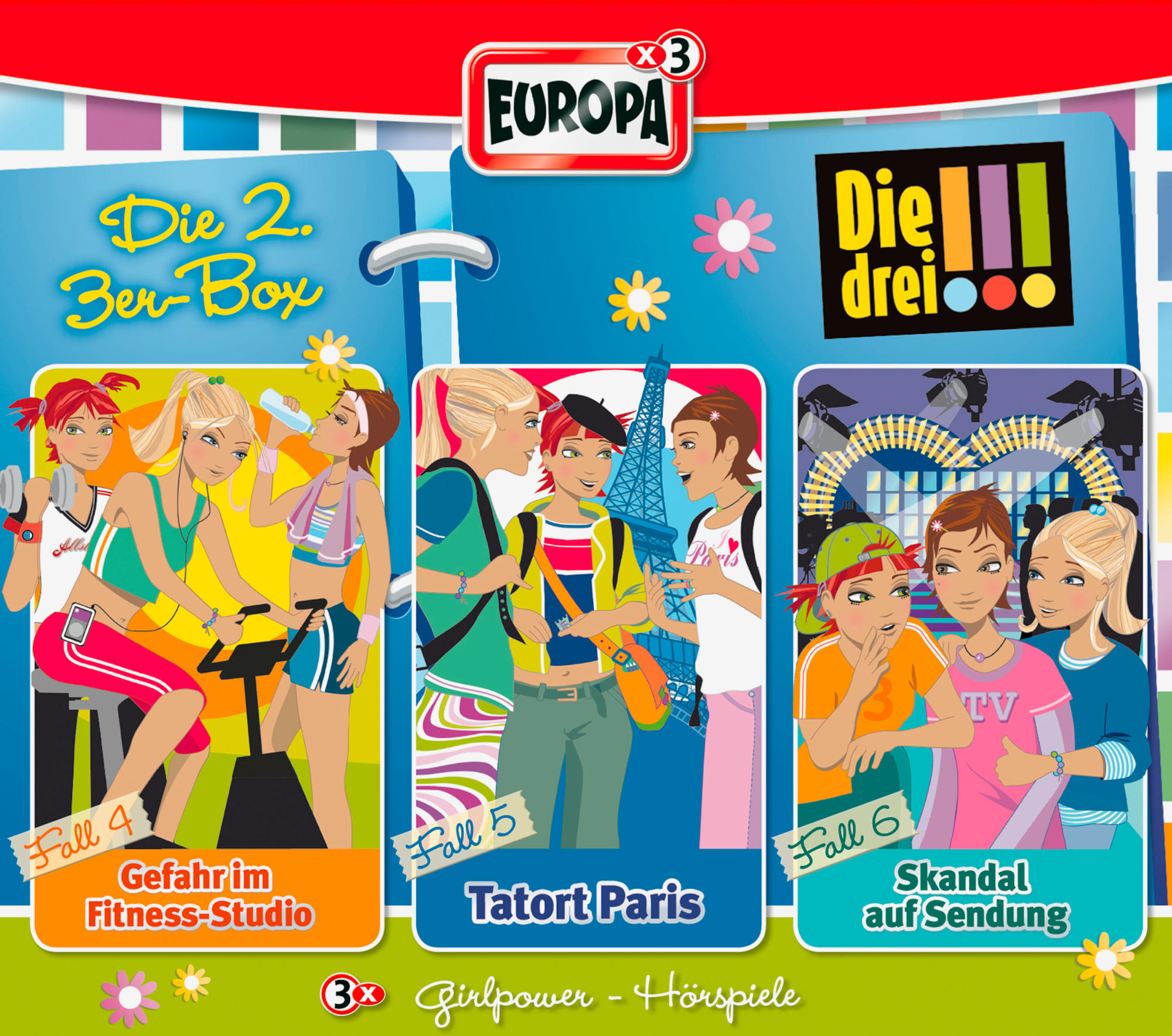 Die drei !!! - Die drei !!! - 02/3er Box-Folgen 4-6  - (CD)