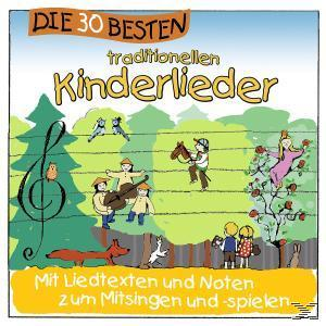 Buntes Kinderbuchcover mit Illustrationen von Kindern und Noten.