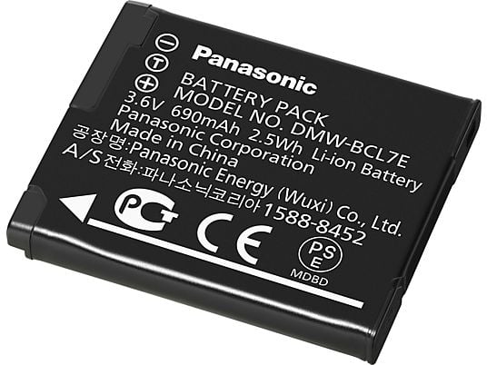 PANASONIC DMW-BCL7E - Batteria ricaricabile (Nero)