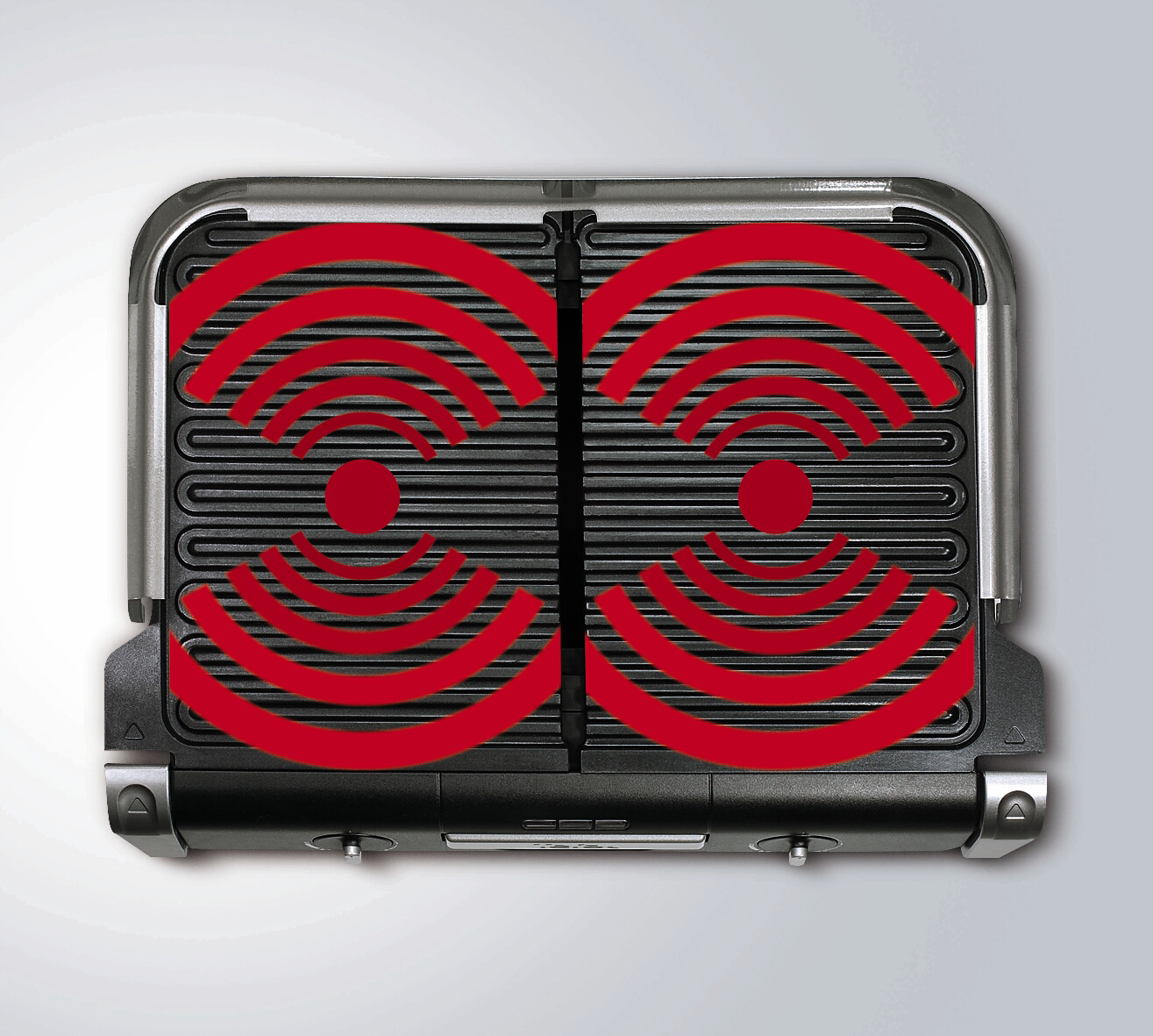 TEFAL TG 8000 BBQ Family Elektrogrill, Schwarz (2400 Watt)