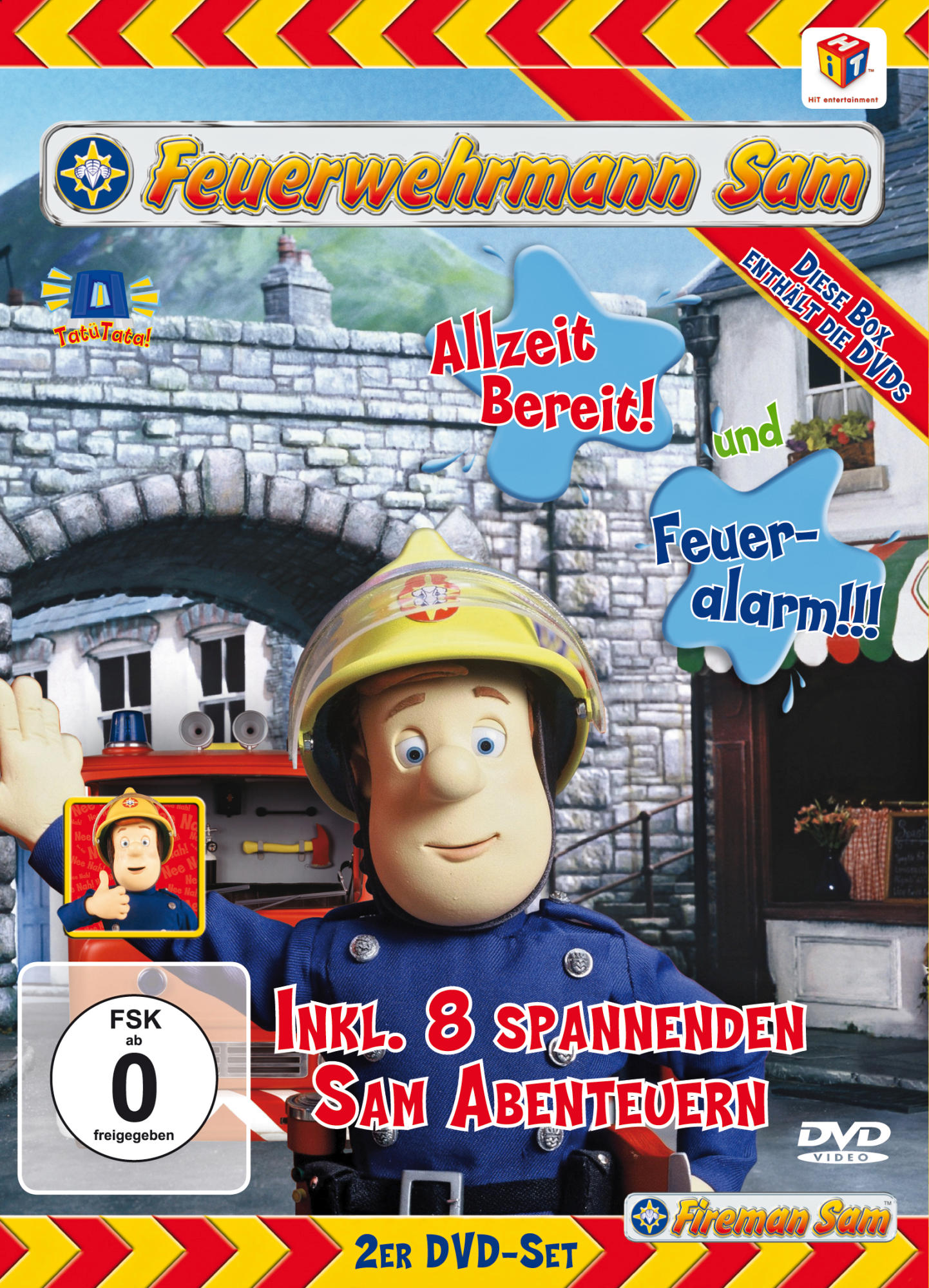 Feuerwehrmann Sam - Allzeit bereit! DVD Feueralarm!!! 
