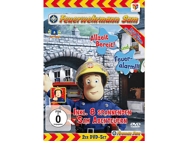 Feuerwehrmann Sam - Allzeit bereit! / Feueralarm!!! DVD