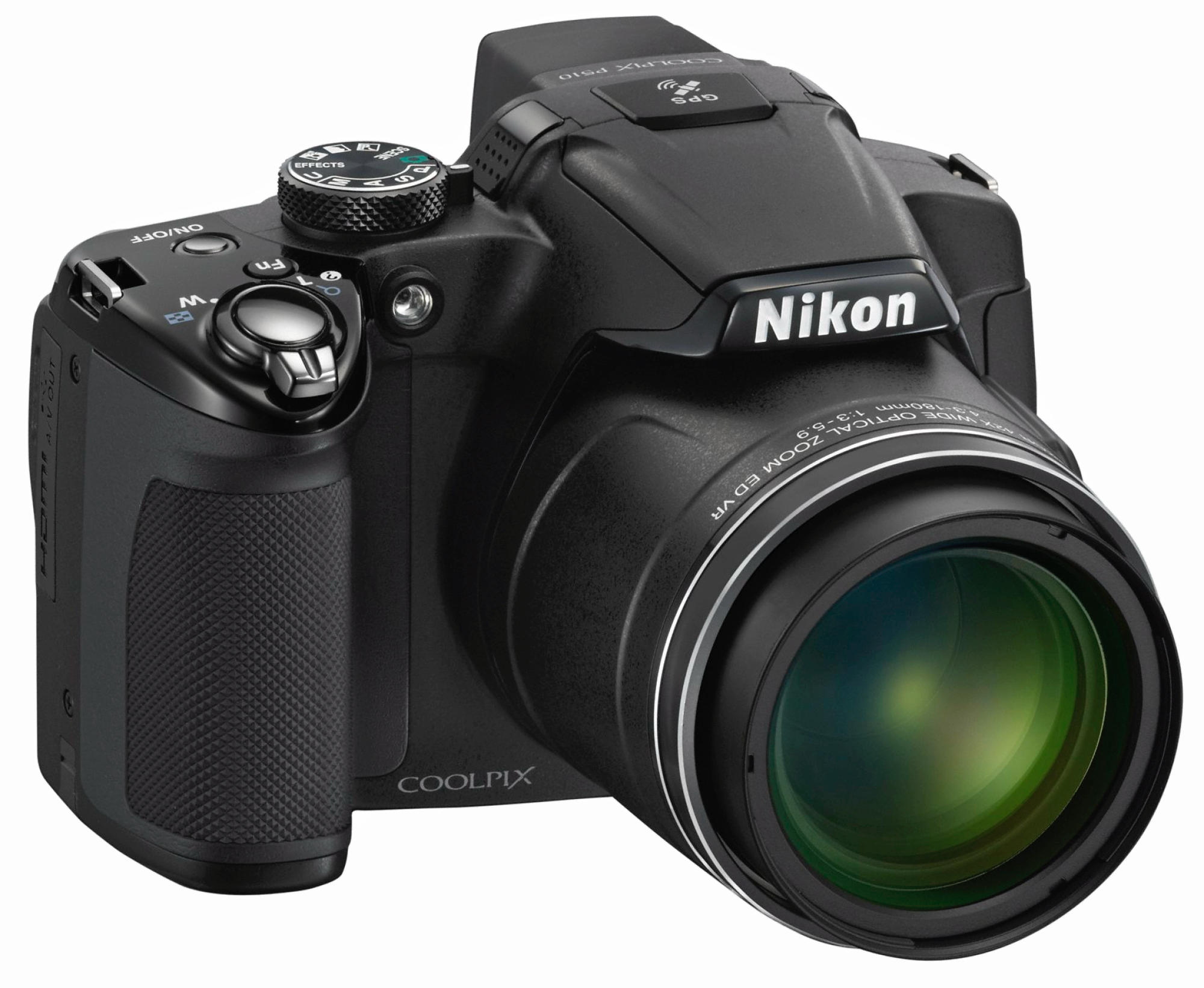 Cámara Superzoom - Nikon Coolpix P510 Black Kit