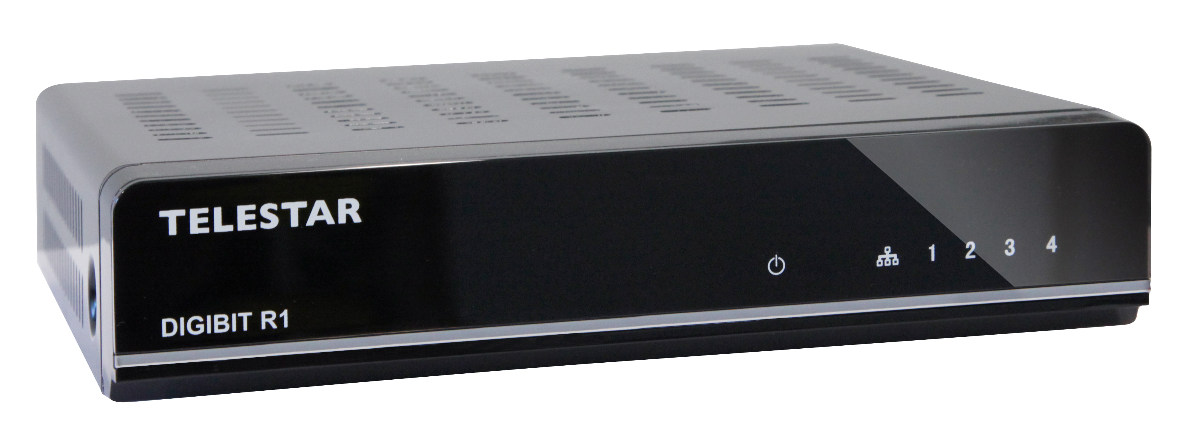 TELESTAR Digibit R1 Sat-to-IP Transmitter Sat-Receiver (DVB-S, Schwarz)