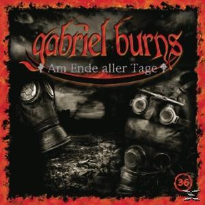 Albumcover mit Gasmasken, dunklem Hintergrund, rotem Rand und Text.