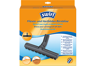 SWIRL swirl Bocchetta per pavimenti a piastrella e per quelli duri - Bocchetta dell'aspirapolvere (Nero)