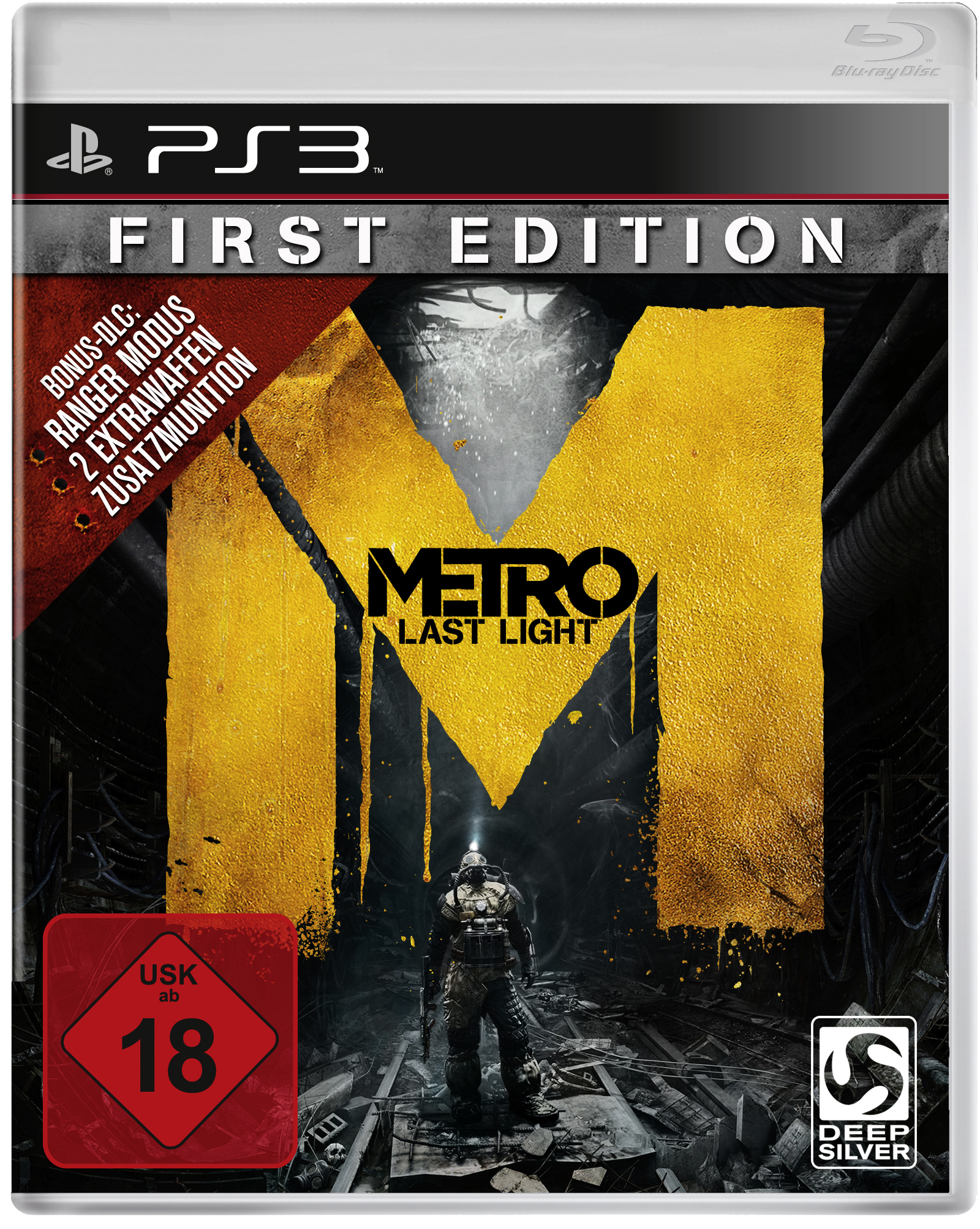 Metro: Last Light - First Edition - 100% UNCUT - [PlayStation 3]