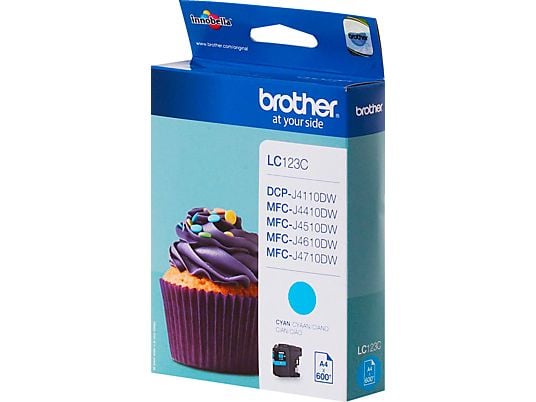 BROTHER LC123C - Cartouche d'encre (Cyan)