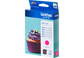 BROTHER LC123M - Cartouche d'encre (Magenta.)