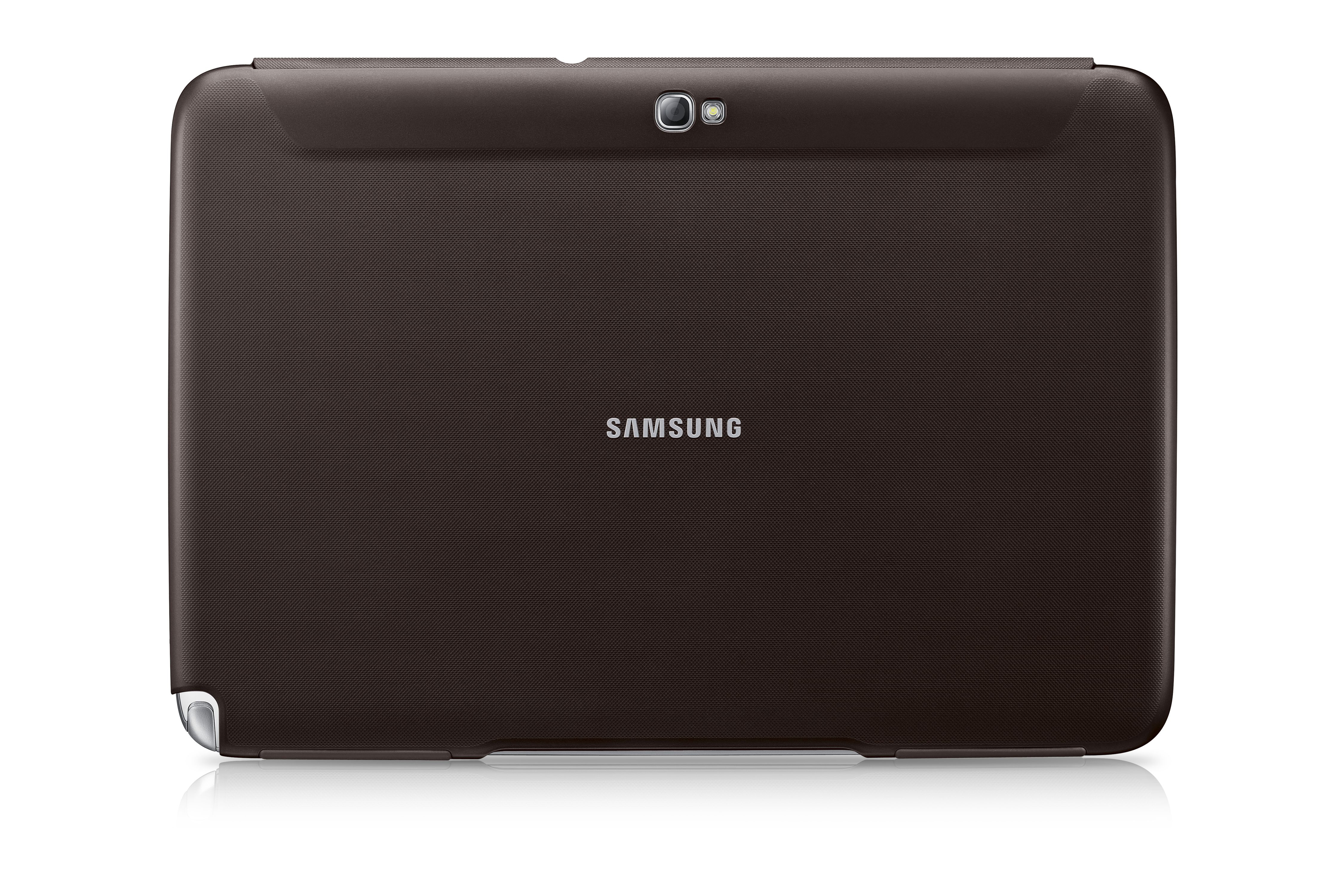 SAMSUNG Diary Case amber brown für Samsung Galaxy Note 10.1 EFC-1G2NAEC, Braun