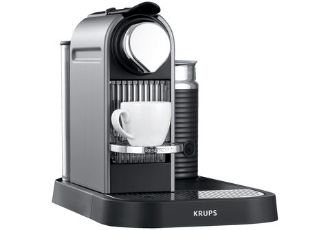 Nespresso Cafetera Krups Citiz Platinum Titanio Cafetera Dosis YY5077FD :  : Hogar y cocina