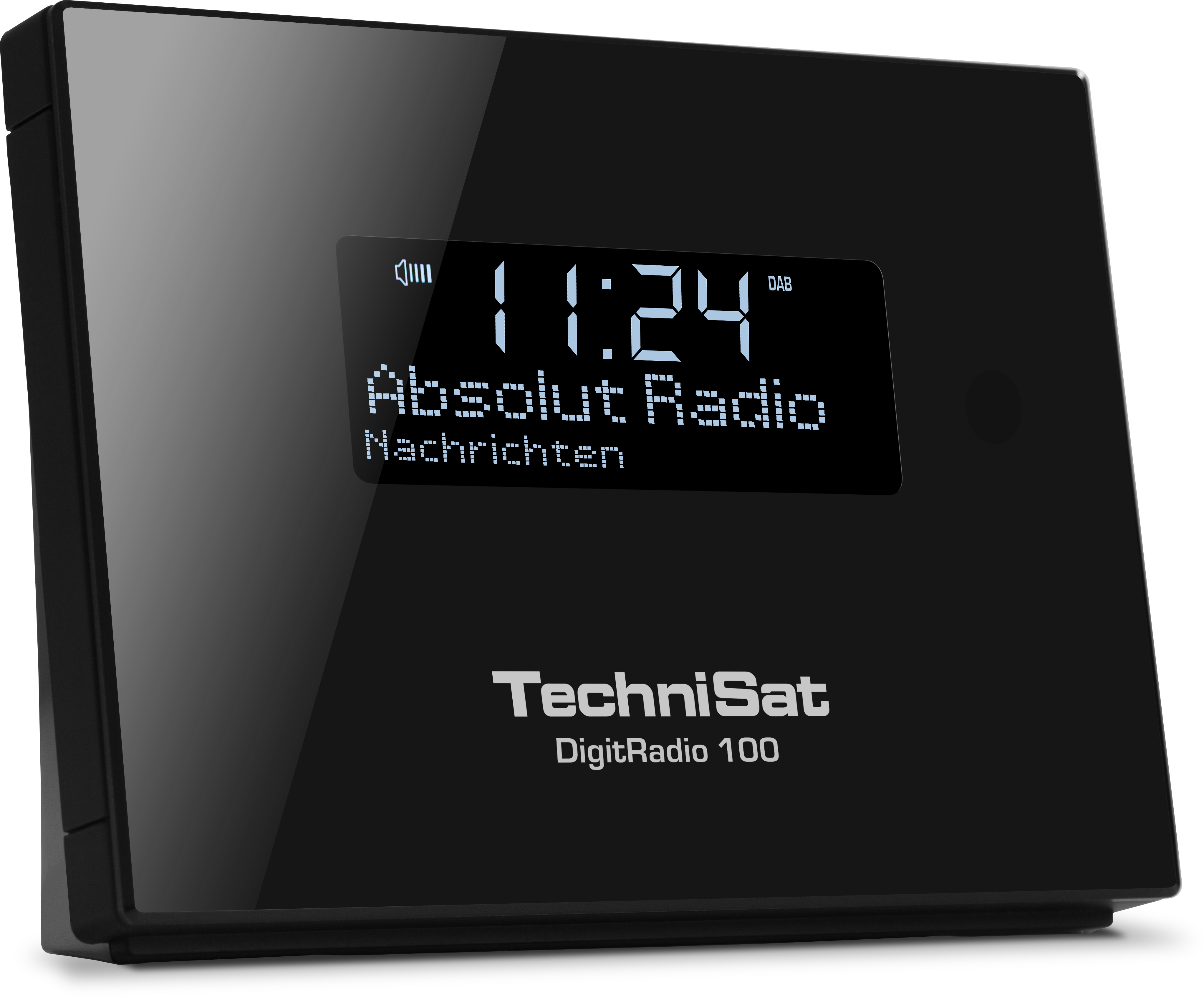 TECHNISAT DigitRadio 100 DAB+ Digitalradio-Empfangsteil, Digital, DAB, Schwarz