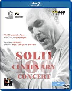 Gergiev/Valerie Solti, (Blu-ray) Concert Centenary Solti Gergiev/Gheorghiu/Pape/+ - 