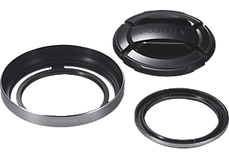 FUJIFILM 62309614 - Gegenlichtblende und Filter Kit (Silber)