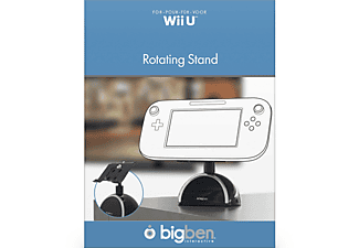 BIG BEN bigben Rotating Stand, Wii U - treppiede (Nero)
